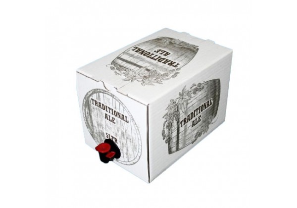 5 LITRE PRINTED ALE BOX 5 LITRE PRINTED ALE BOX